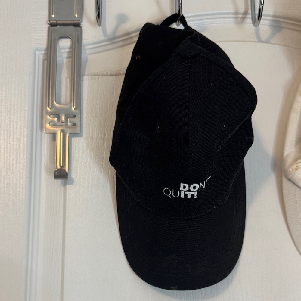 Black 'Don't Quit' Cap